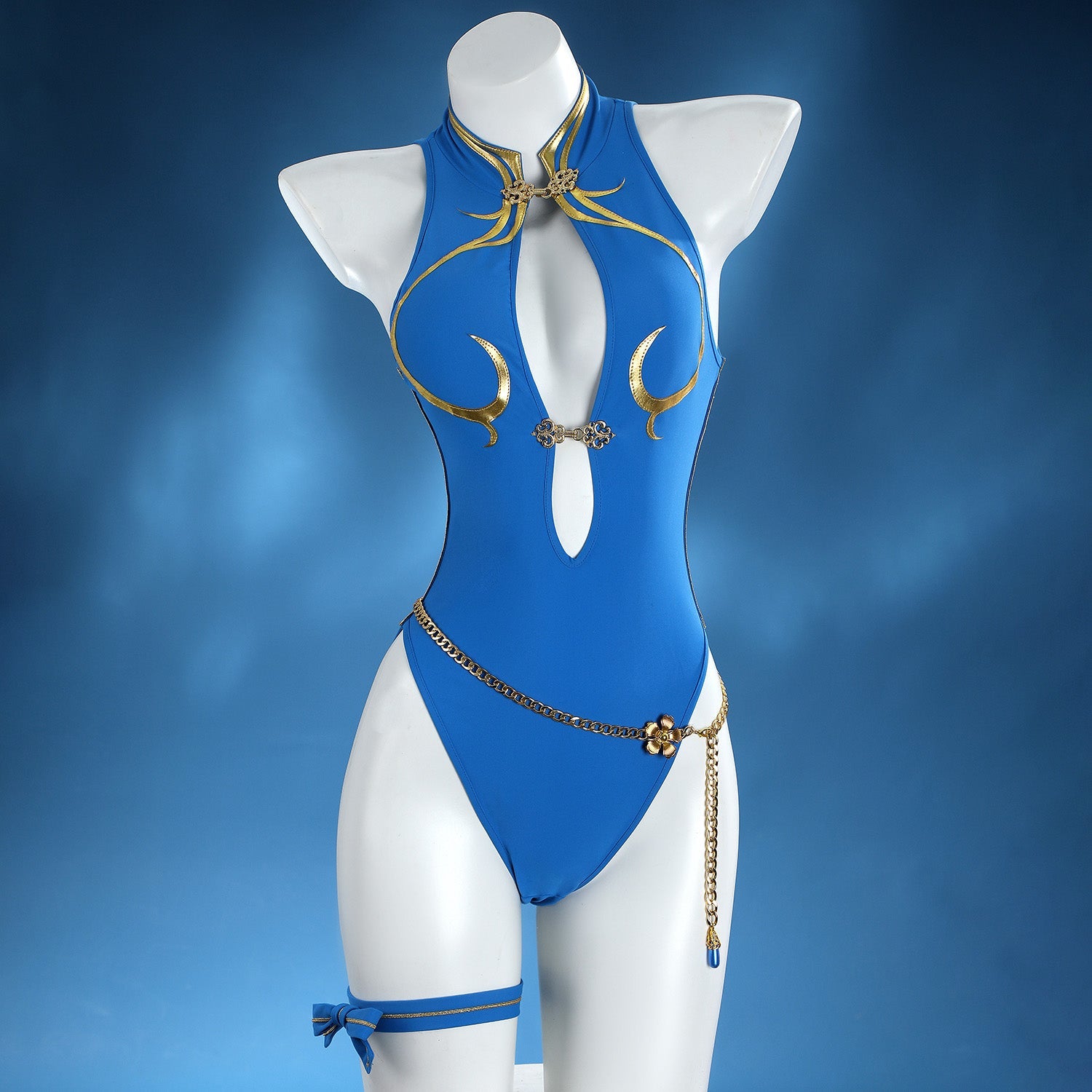 [ylevol] Game Street Fighter 6 Chun Li Woman Swimsuit Cosplay Costumes