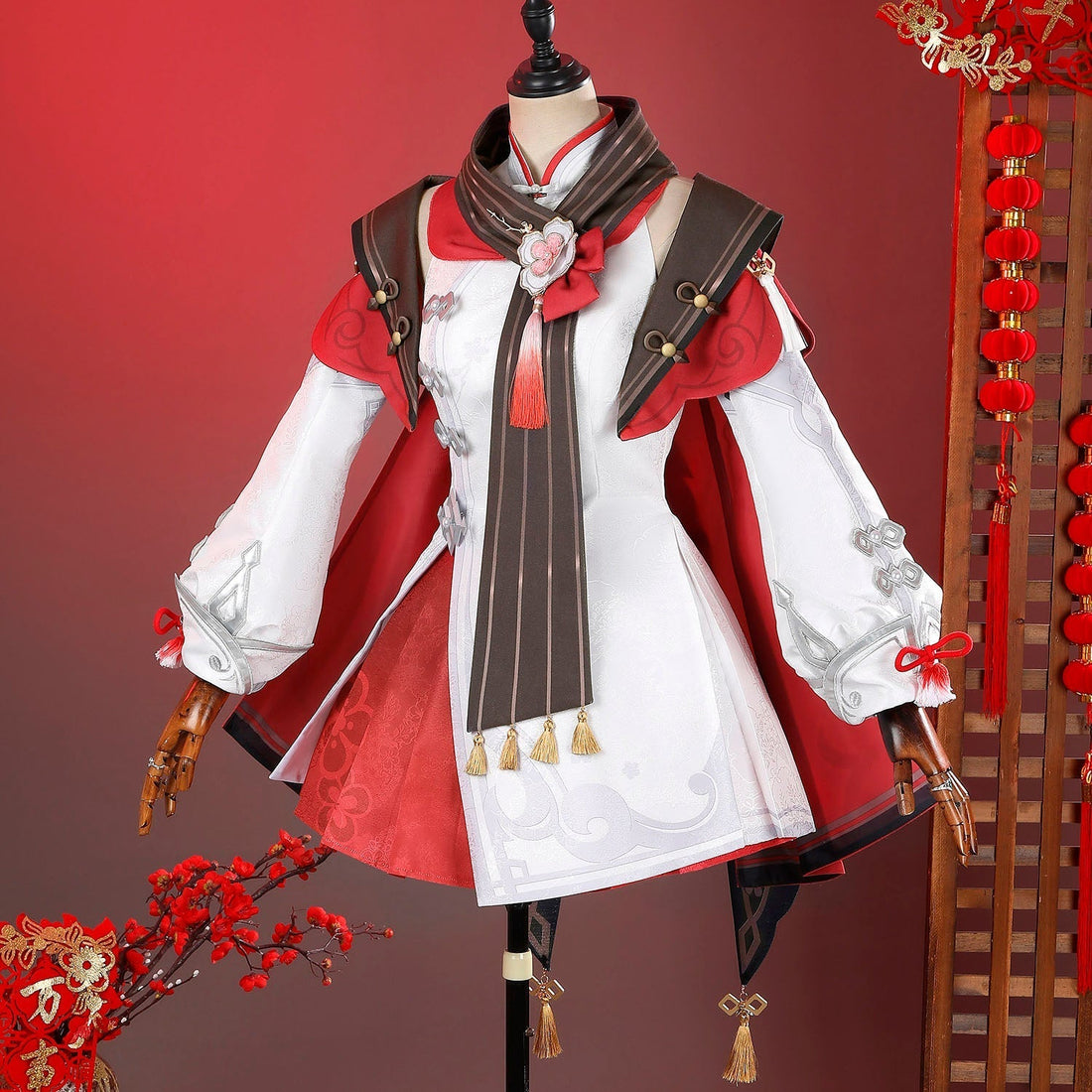 [ylevol] Game Genshin Impact Hu Tao Lantern Rite Suit Cosplay Costumes