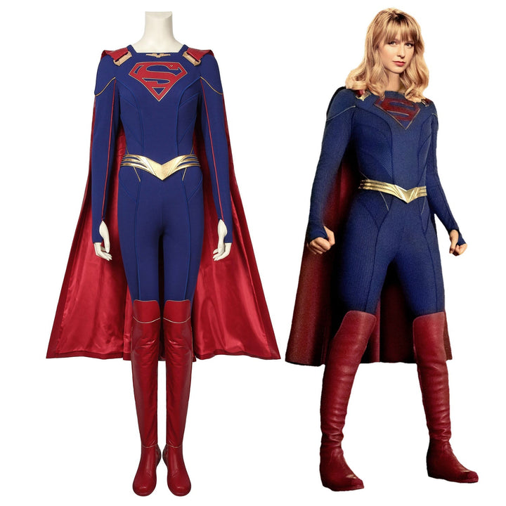 [ylevol] Supergirl Kara Zor -El Female Fullset Cosplay Costumes