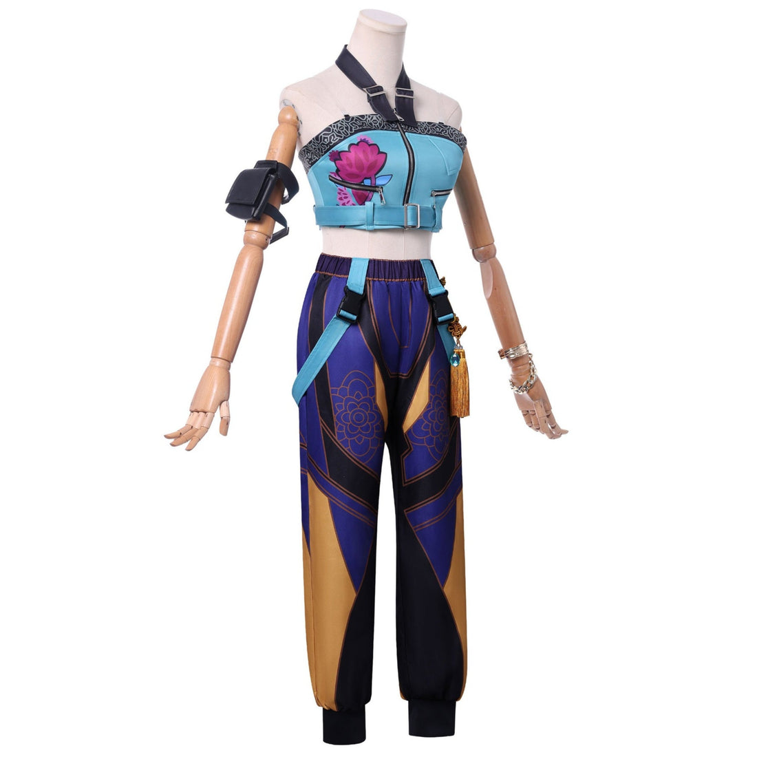 [ylevol] KPop Demon Hunters Zoey Outfit Fullset Adult Kids Cosplay Costumes