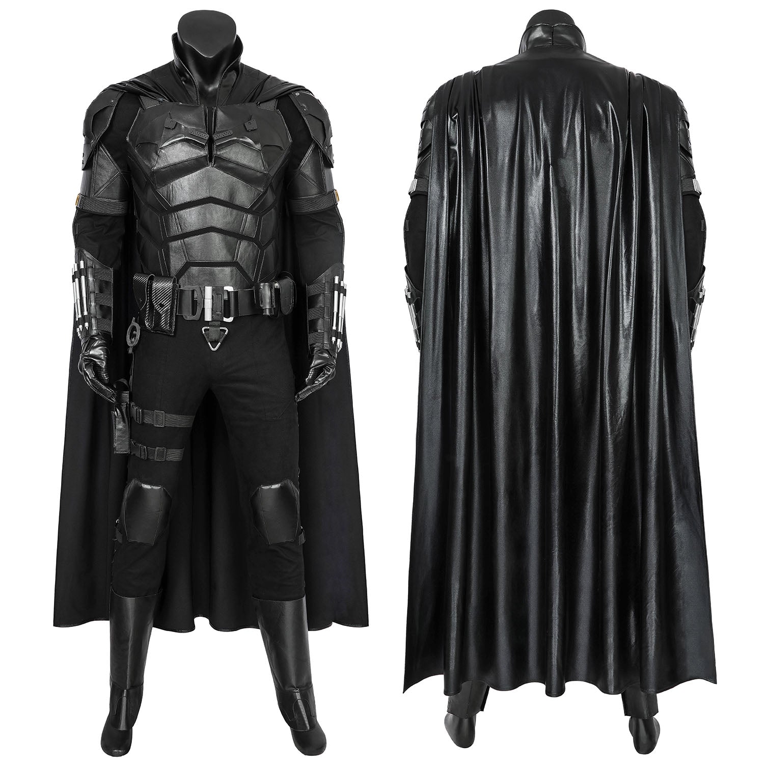 [ylevol] The Batman 2022 Movie Bruce Wayne Robert Pattinson Male Top Costumes