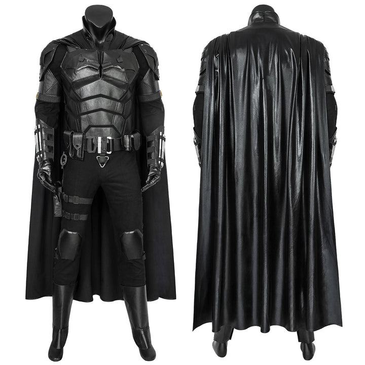 [ylevol] The Batman 2022 Movie Bruce Wayne Robert Pattinson Male Top Costumes