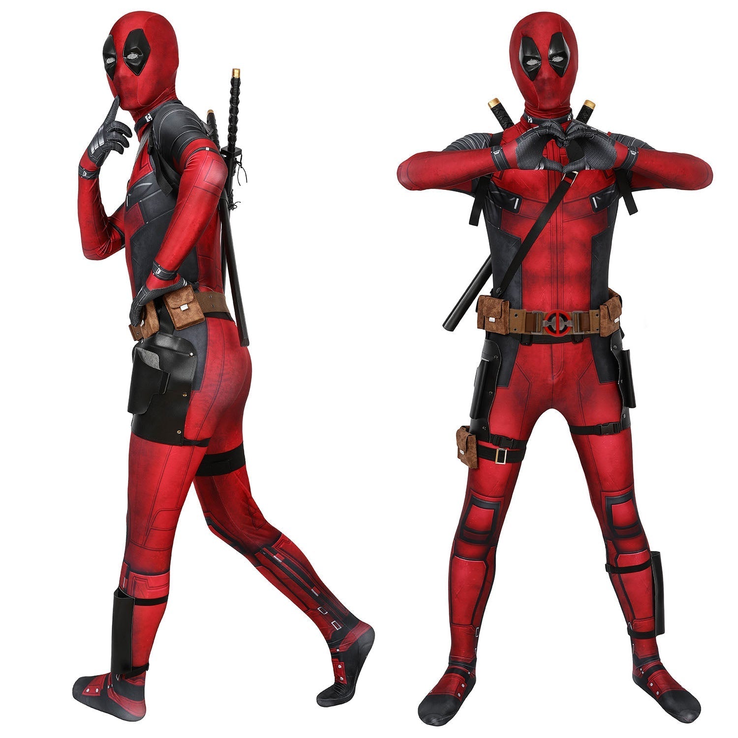 [ylevol] X-men Deadpool Wade Winston Male Jumpsuit Full Set Cosplay Costumes
