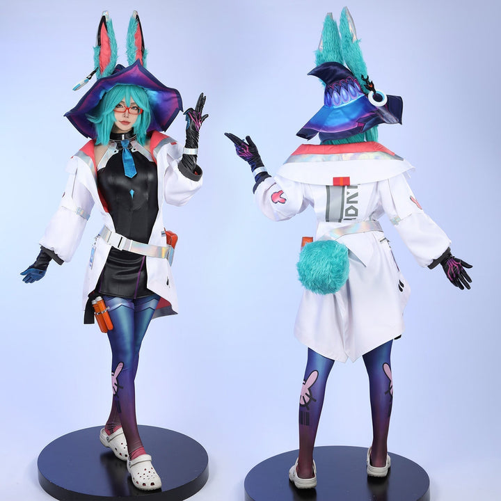 [ylevol] LOL Battle Bunny Aurora Full Set Outfit Female Cosplay Costumes
