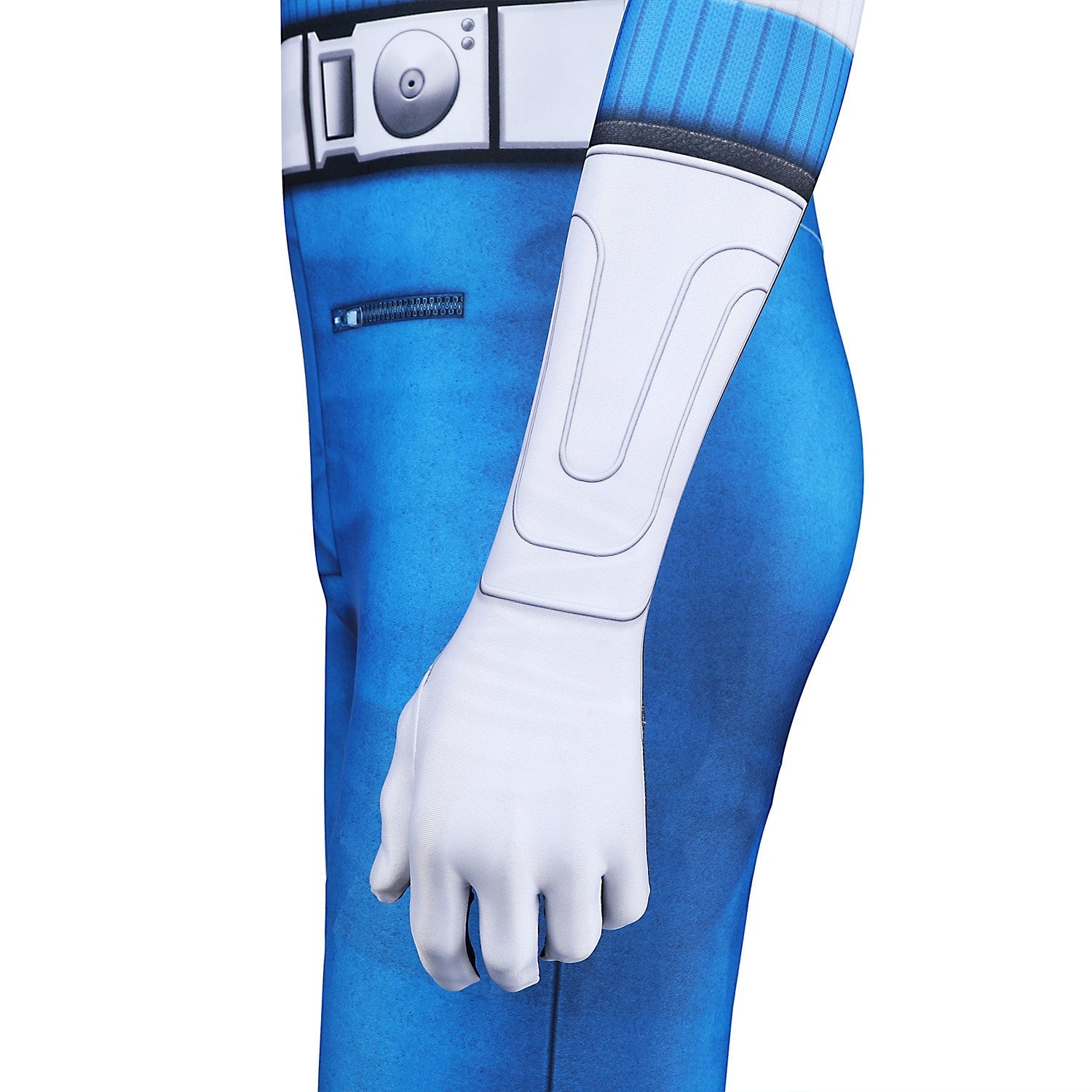 [ylevol] Fantastic Four First Steps Human Torch Johnny Storm Jumpsuit Costumes