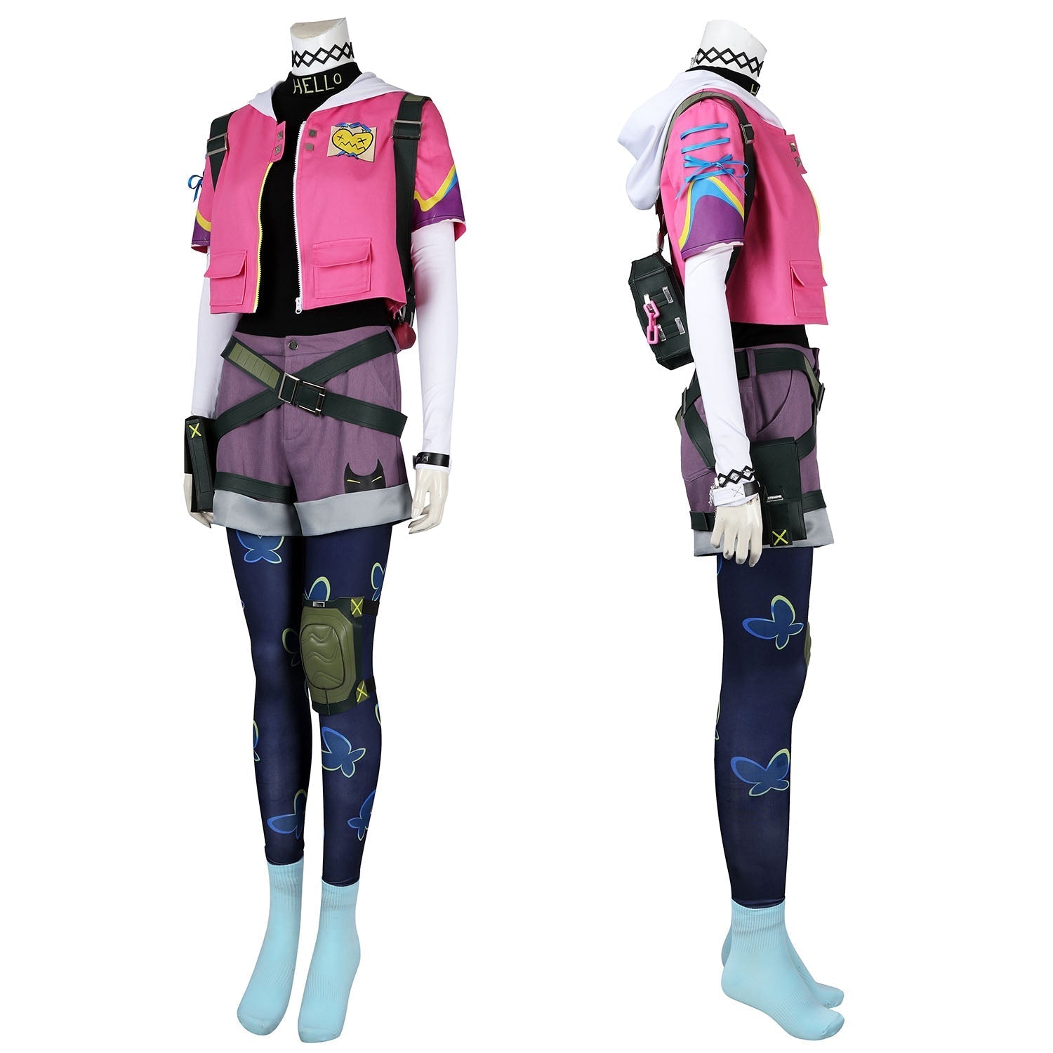 [ylevol] Valorant Clove Outfit Female Fullset Cosplay Costumes