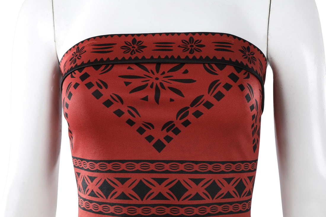 Movie Moana 2 Princess Carnival Dress Women Girl Cosplay Costumes