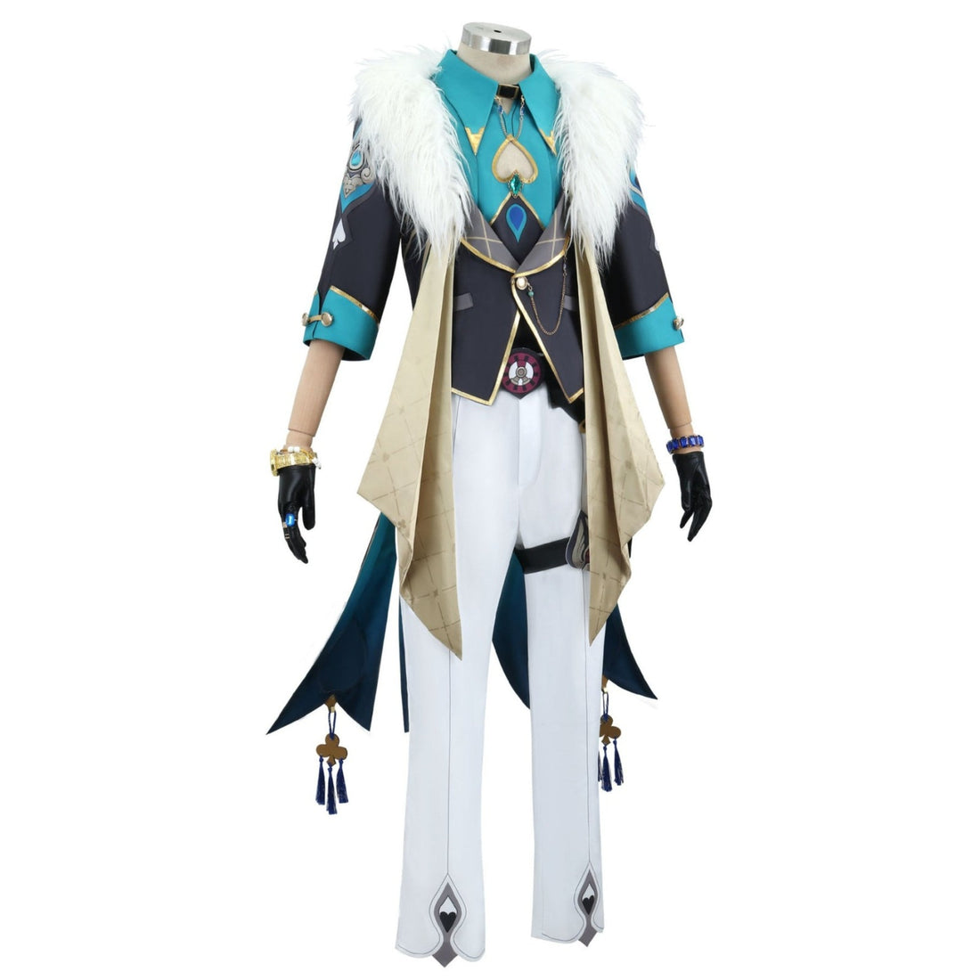 [ylevol] Honkai: Star Rail Aventurine Fullset Glasses Watch Cosplay Costumes