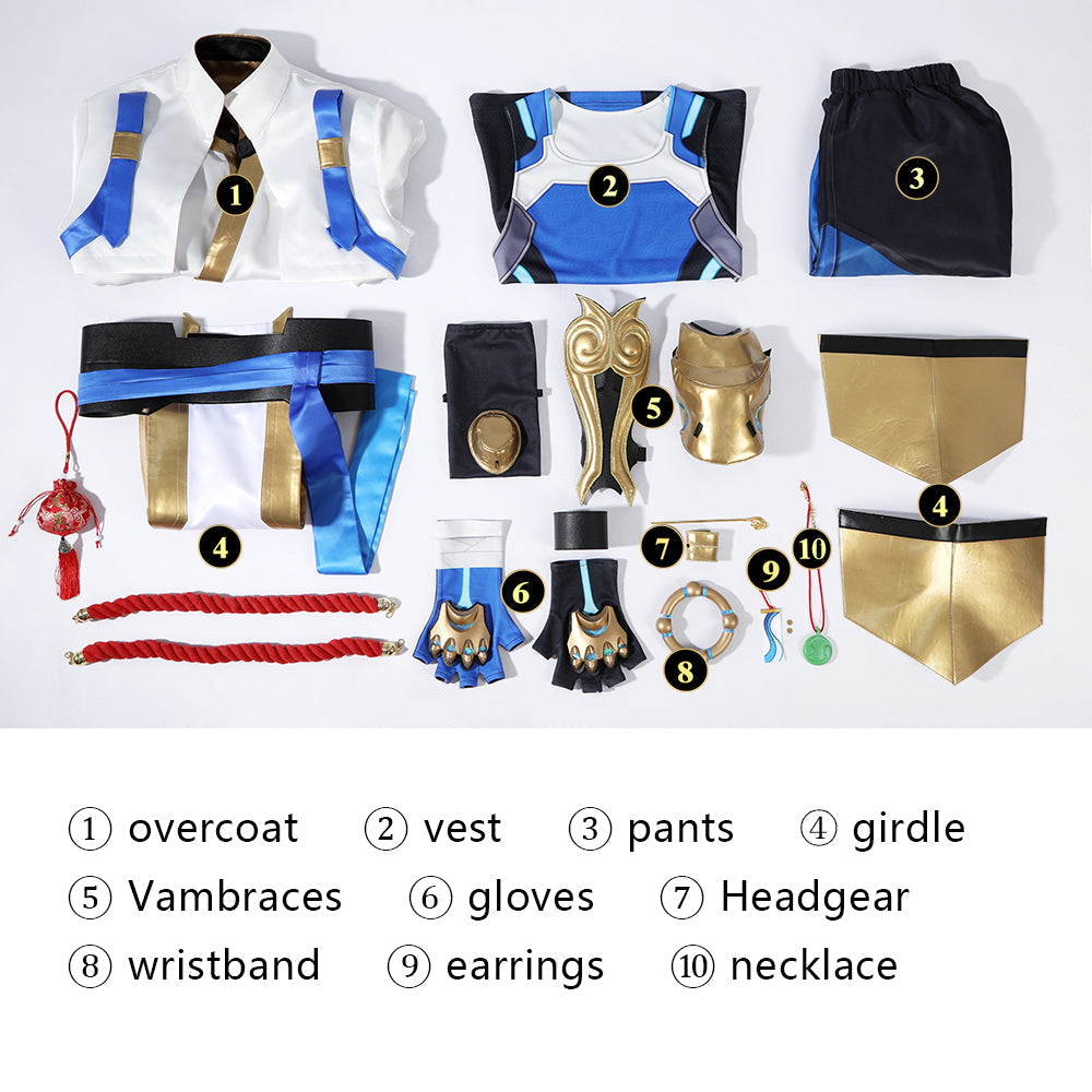 [ylevol] Overwatch 2 OW Wuyang Full Set Male Cosplay Costumes