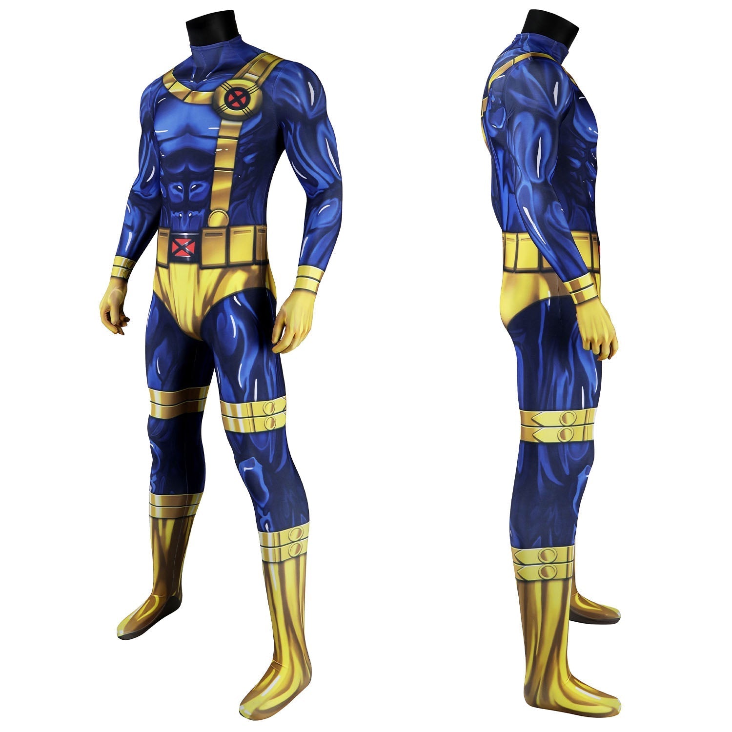 [ylevol] X-Men'97 Cyclops Scott Summers Male Halloween Jumpsuit Costumes