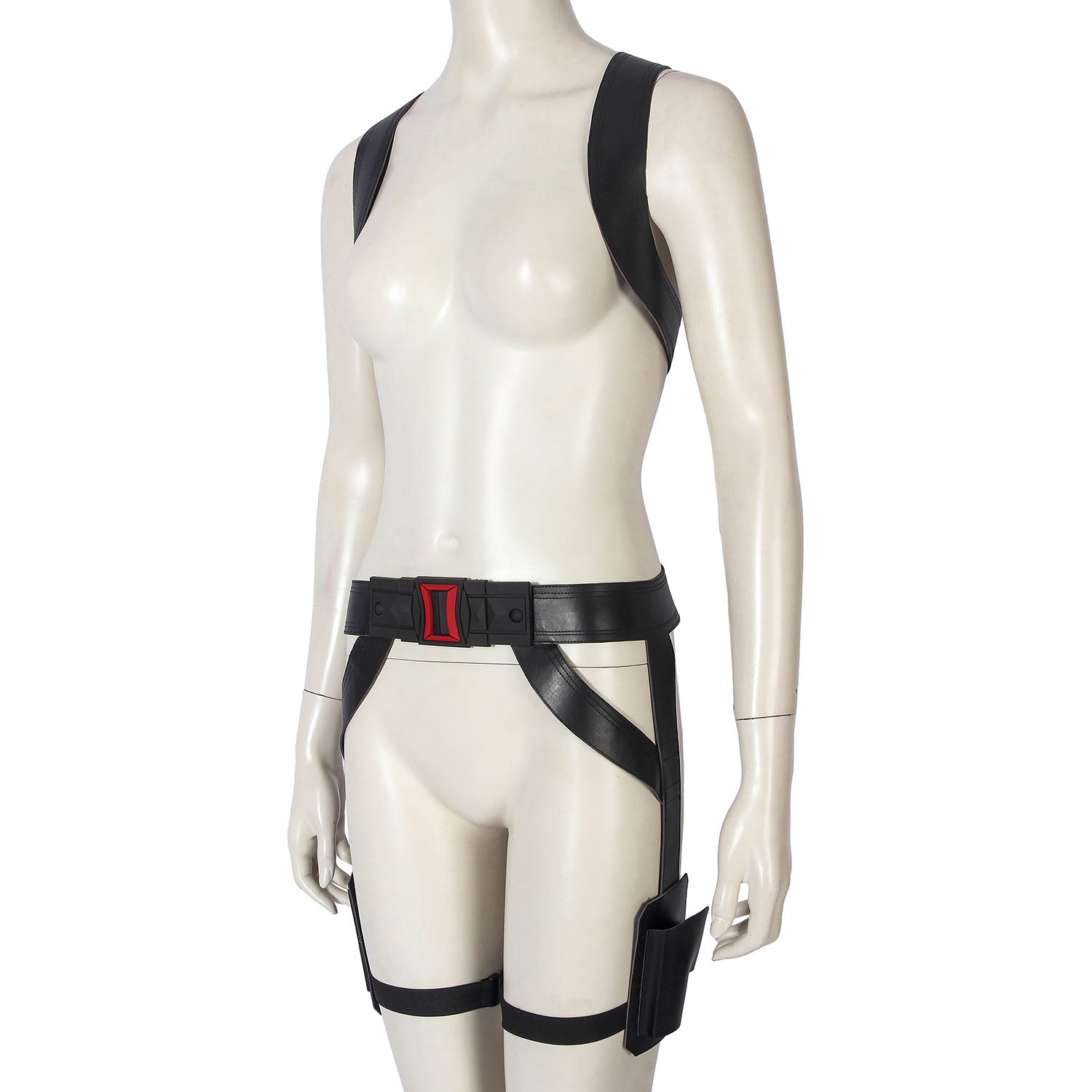 [ylevol] Black Widow Natasha Romanoff White Suit Jumpsuit with Accessories Cosplay Costumes