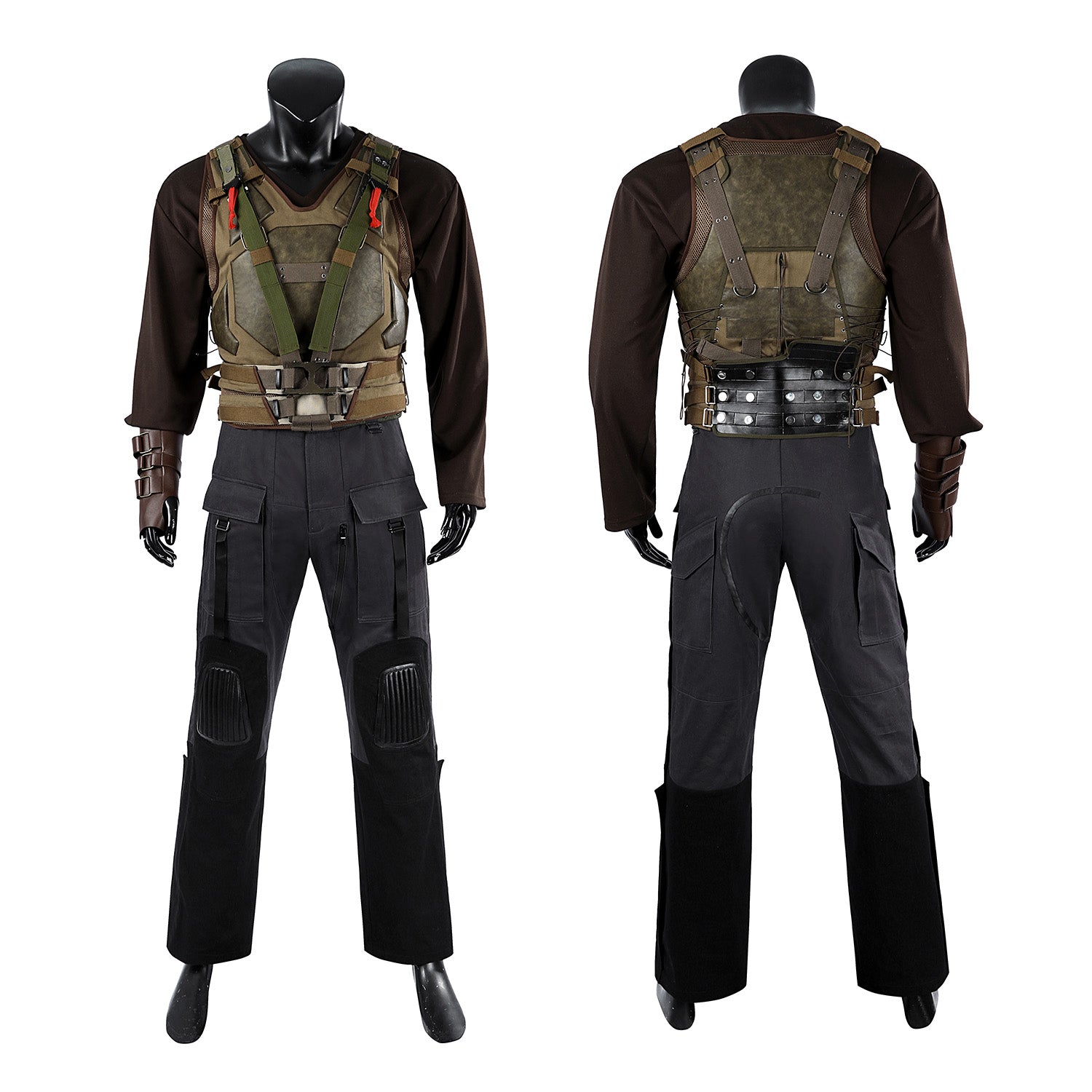 [ylevol] Batman The Dark Knight Rises Bane Full Set Top Level Cosplay Costumes