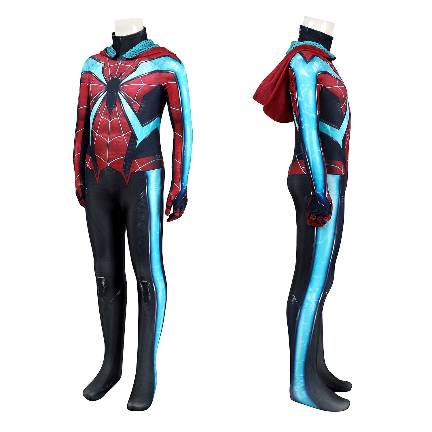 [ylevol] Marvel's Spider-Man 2 Evolve Suit Kids Jumpsuit Cosplay Costumes
