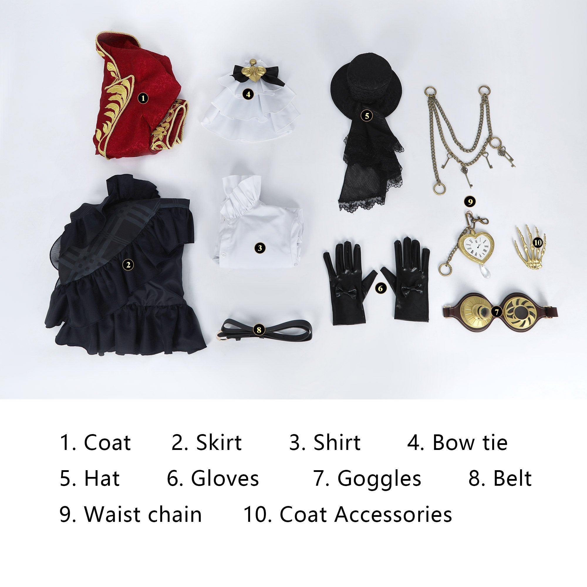 [ylevol] Identity V Mechanic Lockheart Full Set Cosplay Costumes