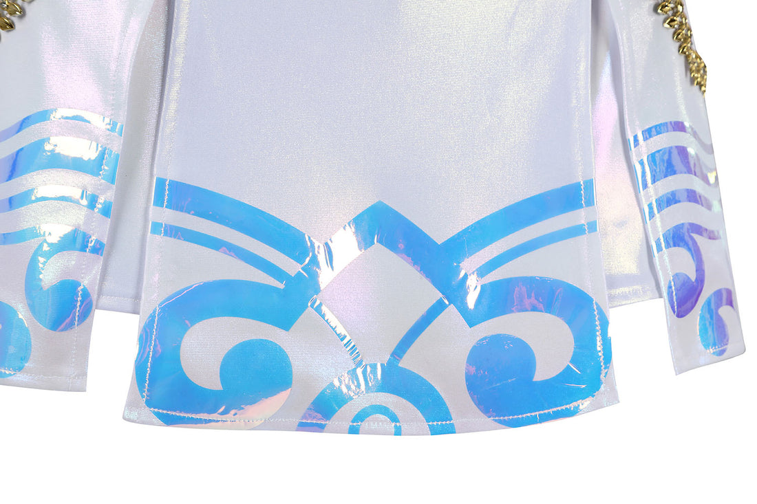 [ylevol] KPop Demon Hunters Zoey White Stage Outfit Cosplay Costumes