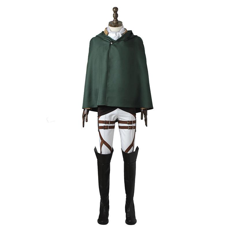 [ylevol] Attack on Titan Levi Ackerman Survey Corps Uniform Set Cosplay Costume