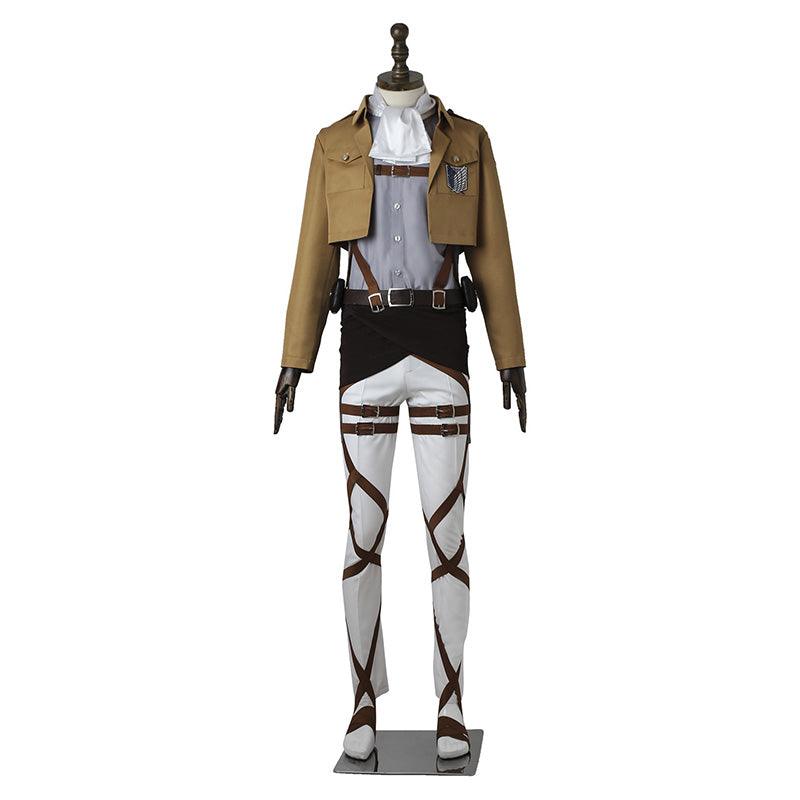 [ylevol] Attack on Titan Levi Ackerman Survey Corps Uniform Set Cosplay Costume