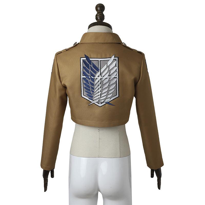 [ylevol] Attack on Titan Levi Ackerman Survey Corps Uniform Set Cosplay Costume