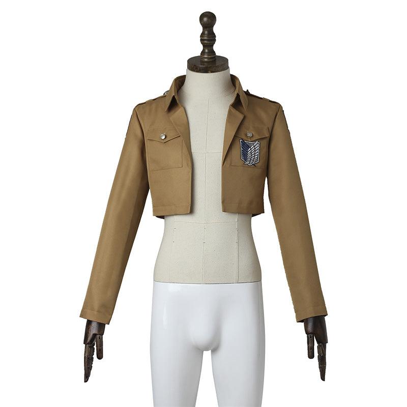 [ylevol] Attack on Titan Levi Ackerman Survey Corps Uniform Set Cosplay Costume